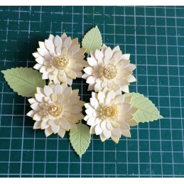Kwiaty z papieru zestaw 00K1